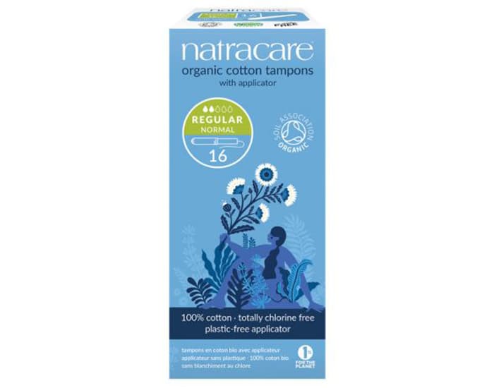 NATRACARE Tampons Avec Applicateur - Boite de 16 Régulier