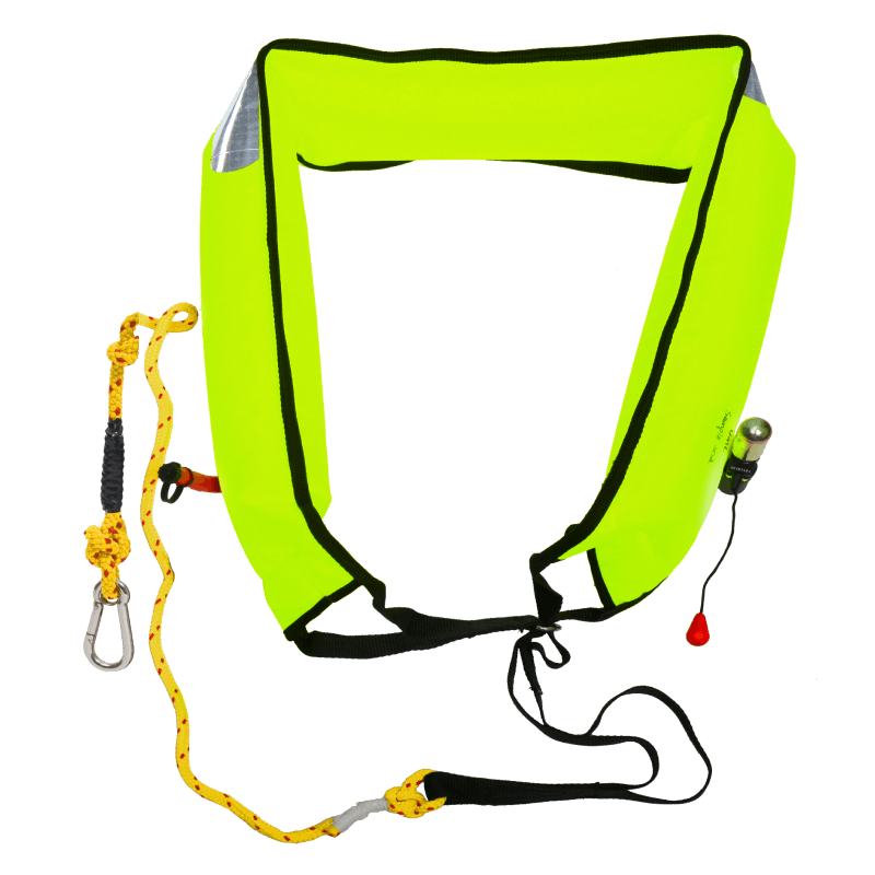 Rescue Sling : ligne de sauvetage à lancer - JON BUOY Sac souple blanc