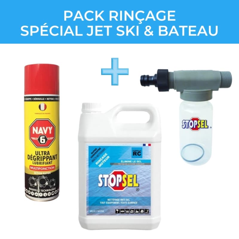 PACK RINÇAGE spécial jet ski & bateau - STOPSEL