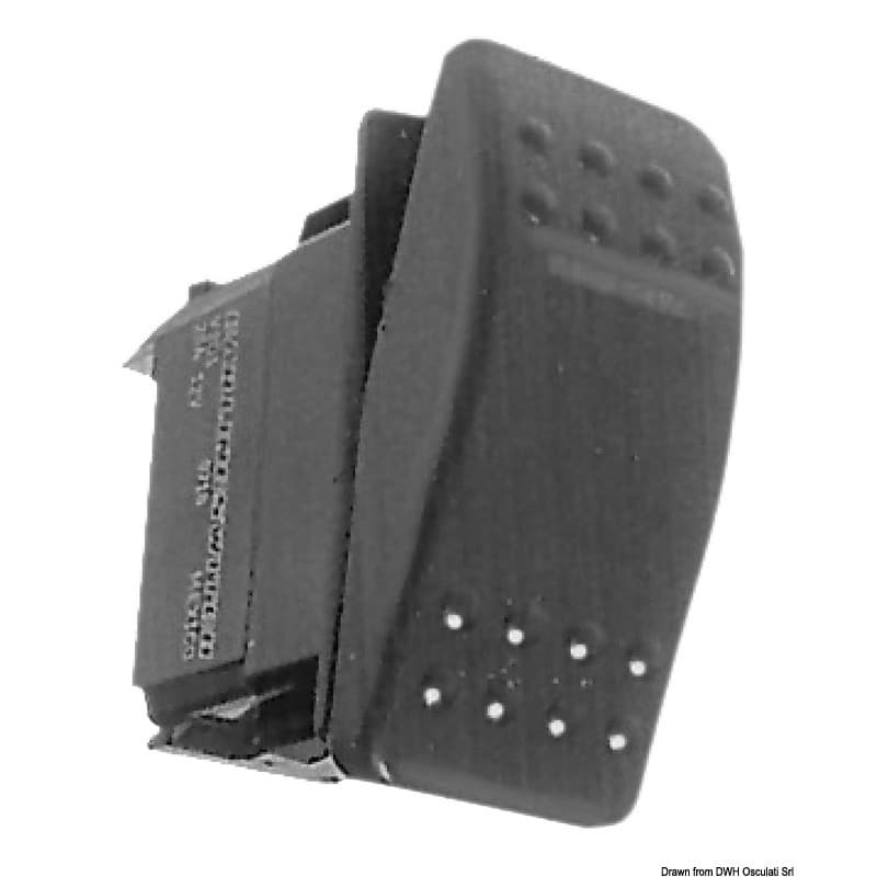 Interrupteur CARLING SWITCH Contura Ă bascule OFF-ON Ă ressort Ă 2 pĂ´les