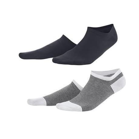 Lot 2 paires de socquettes coton bio marine 39/42