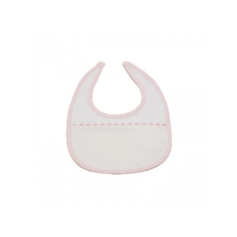 Bavoirs 100 % coton personnalisables c comme cadeau rose
