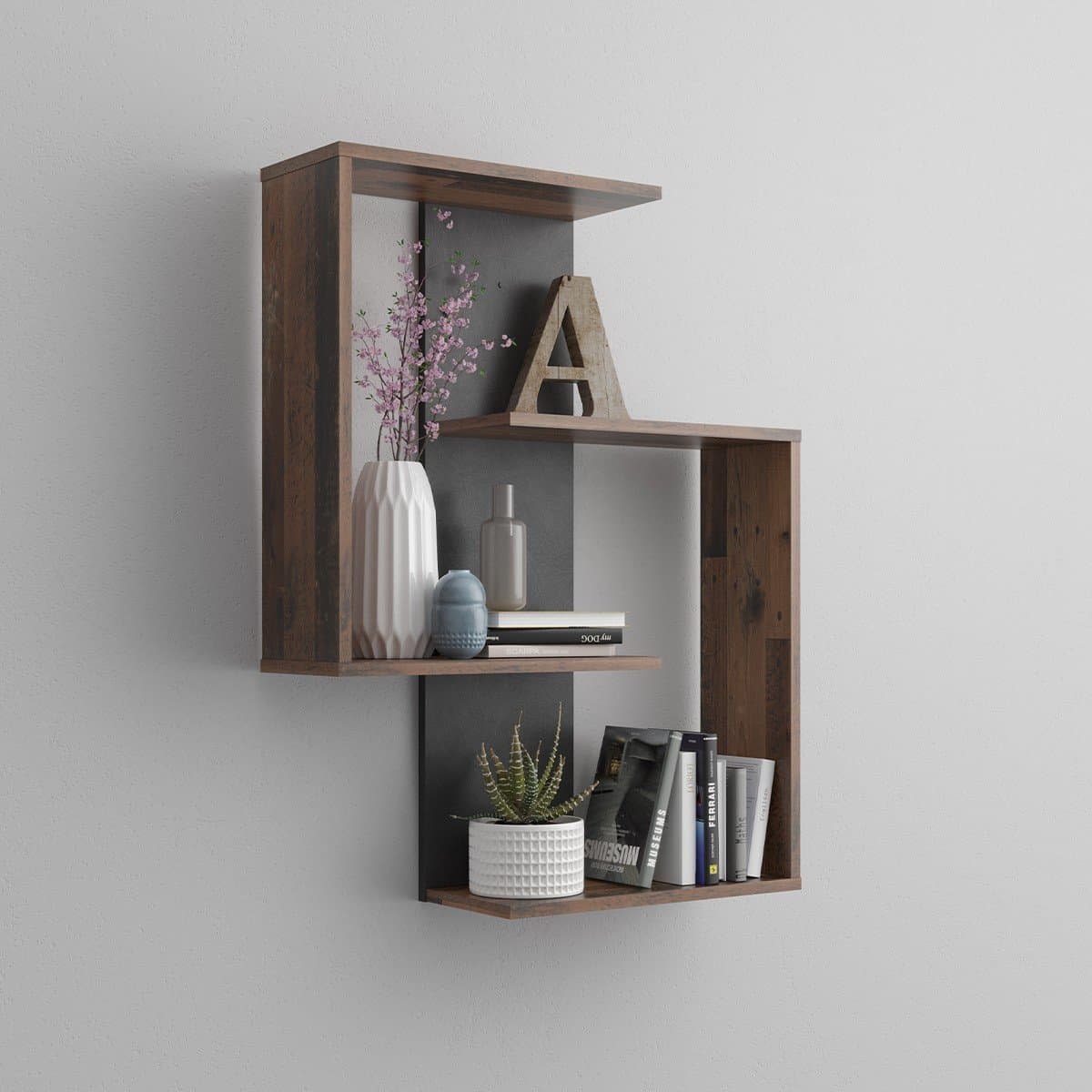 EtagĂšre Murale 4 Tablettes L65 cm - Kreta - Calicosy