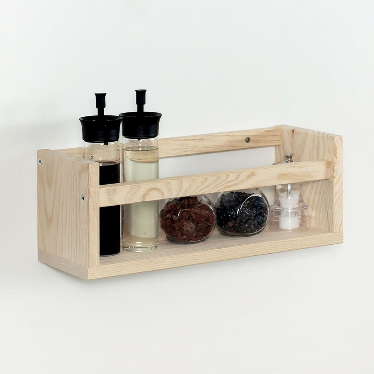 Etagère murale en pin massif - L40 x H15 cm - Calicosy