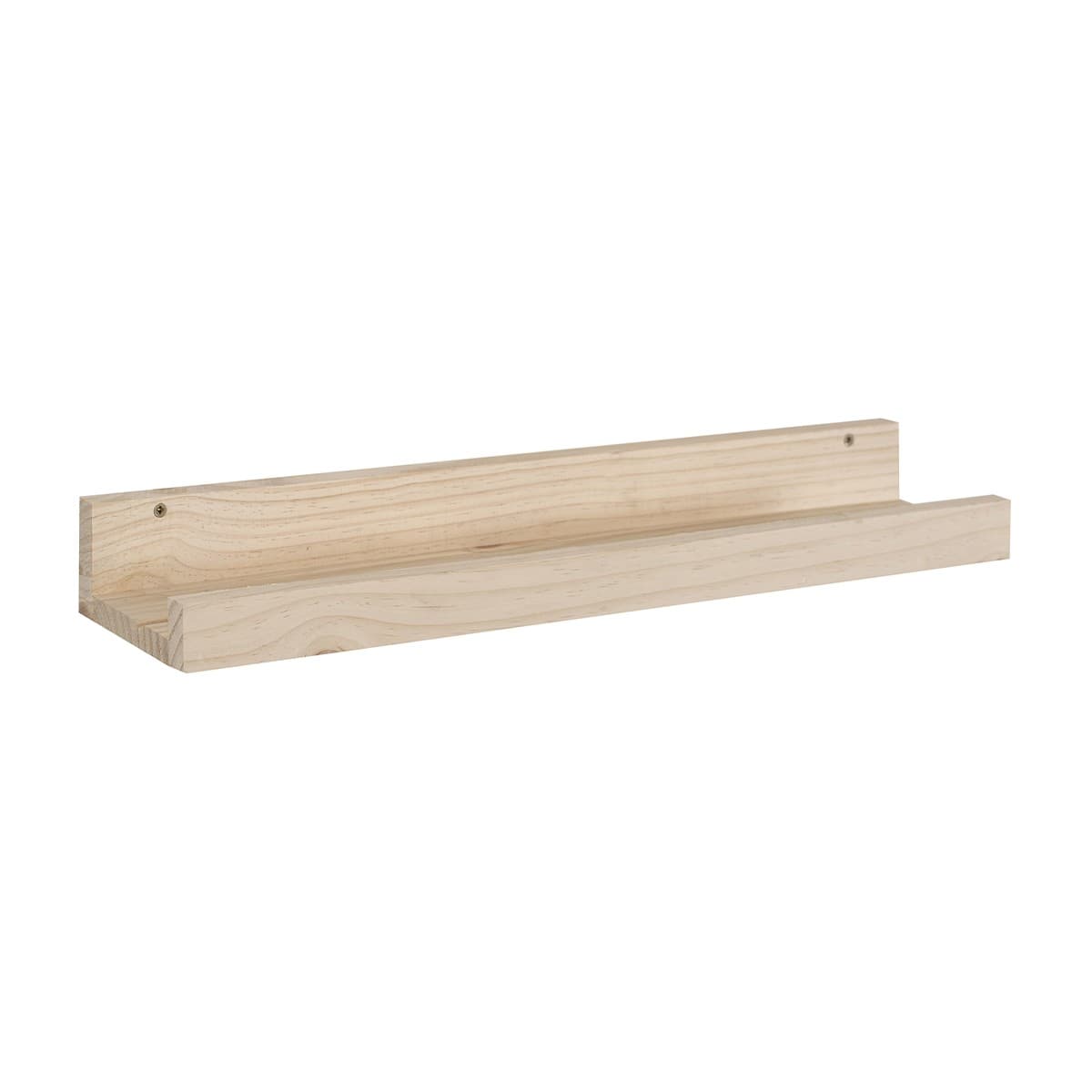 Etagère murale en pin massif - L60 x H7 cm - Pin massif - Calicosy
