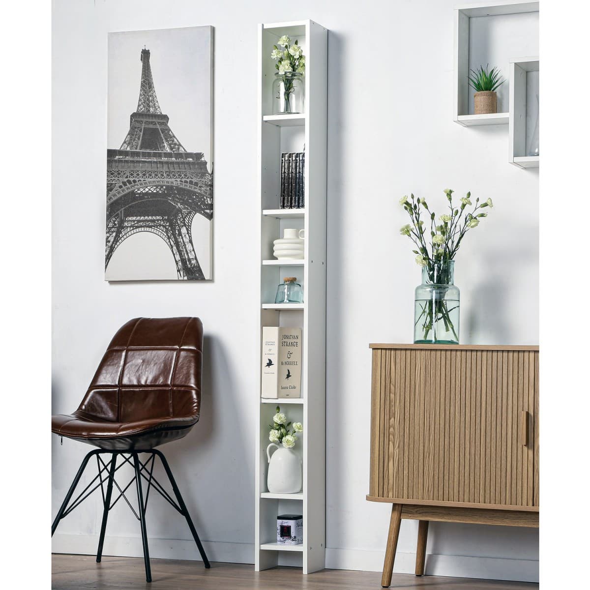 EtagĂšre gain de place 11 niveaux Hallo - H185 cm - Calicosy