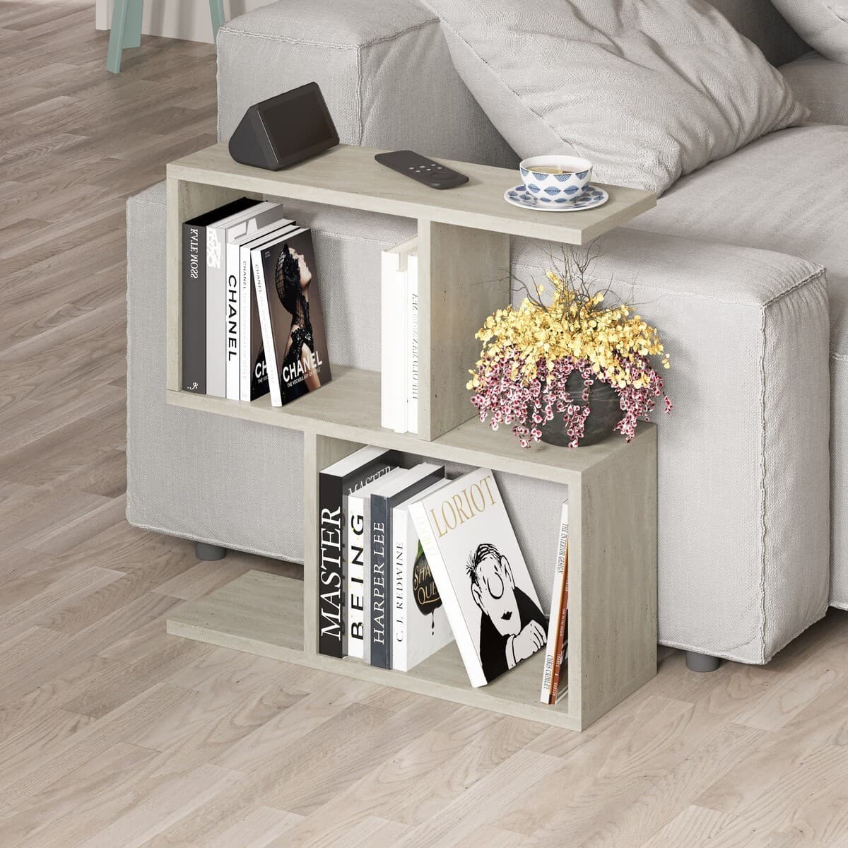 Bout de canapé 5 tablettes L60 cm - Homemania - Calicosy