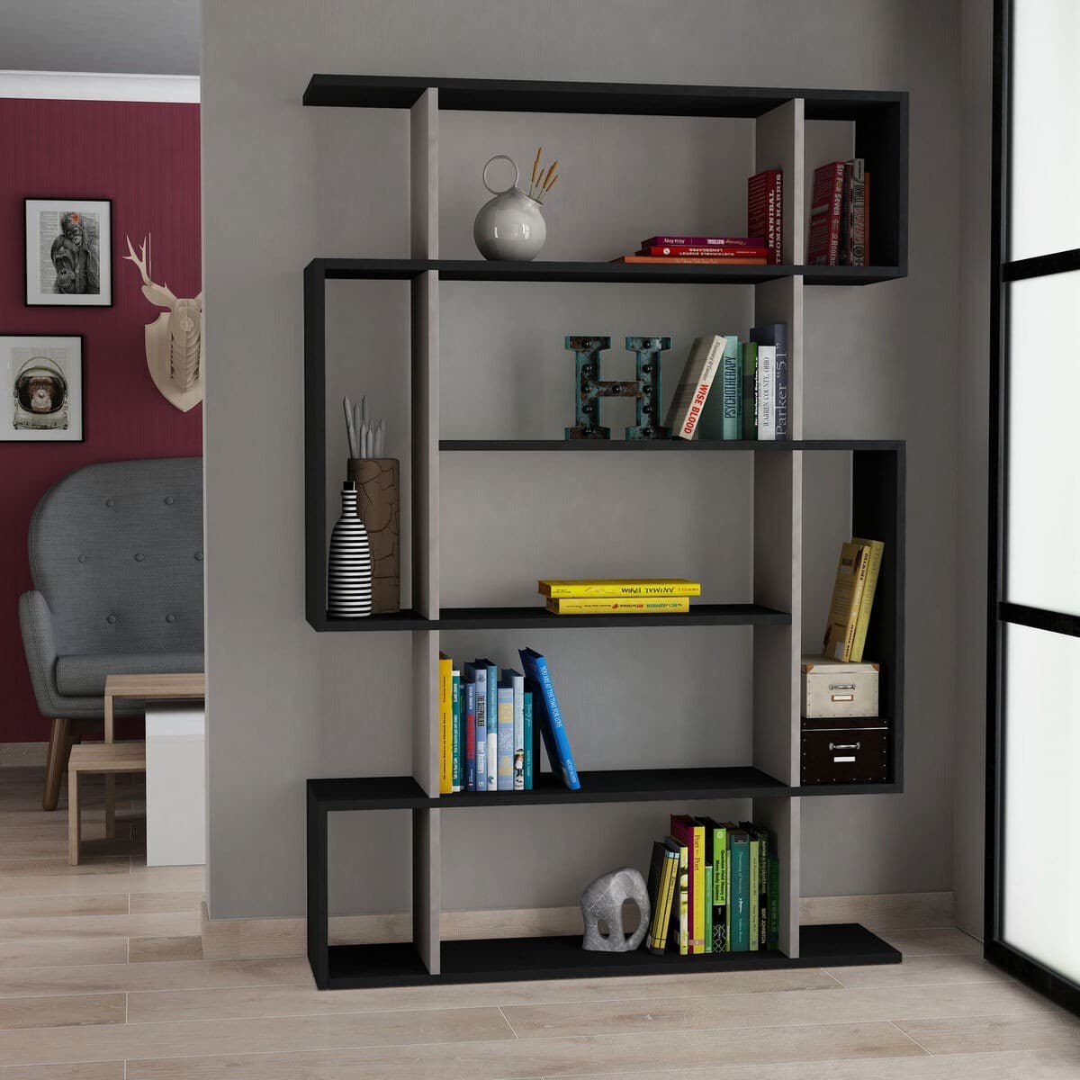 EtagĂšre bibliothĂšque H161 cm - MITO - Calicosy