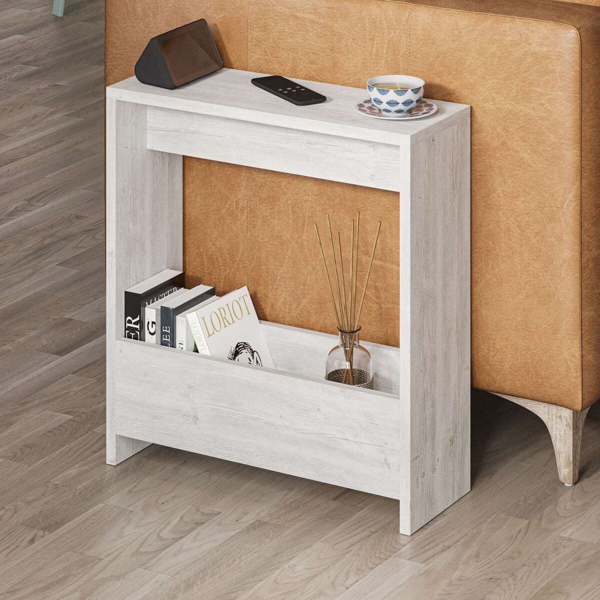 Bout de canapé avec rangement L55 cm - SIMPI - Calicosy
