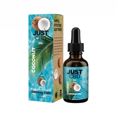 HUILE AU CBD - Noix de coco - JUSTCBD 1000mg