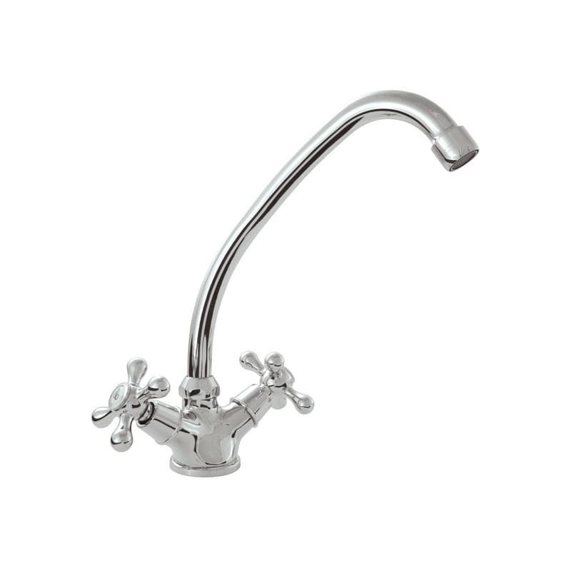 Mélangeurs évier beverley mélangeur évier beverley chromé 1 pièce(s) laiton chromé mélangeur - edouard rousseau sas