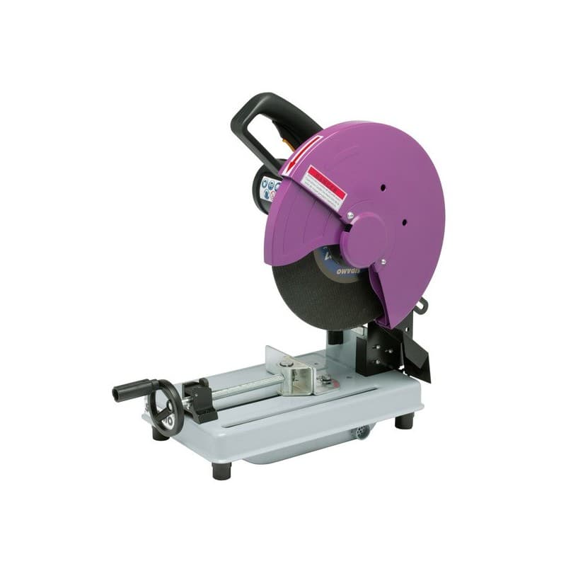 Tronçonneuse de chantier 230 v - 2,2 kw secteur tronçonneuse de chantier 230 v - 2,2 kw 3400 trs/min 240 mm acier 45° à gauche, 90° ° 355 mm 20 kg 1 p