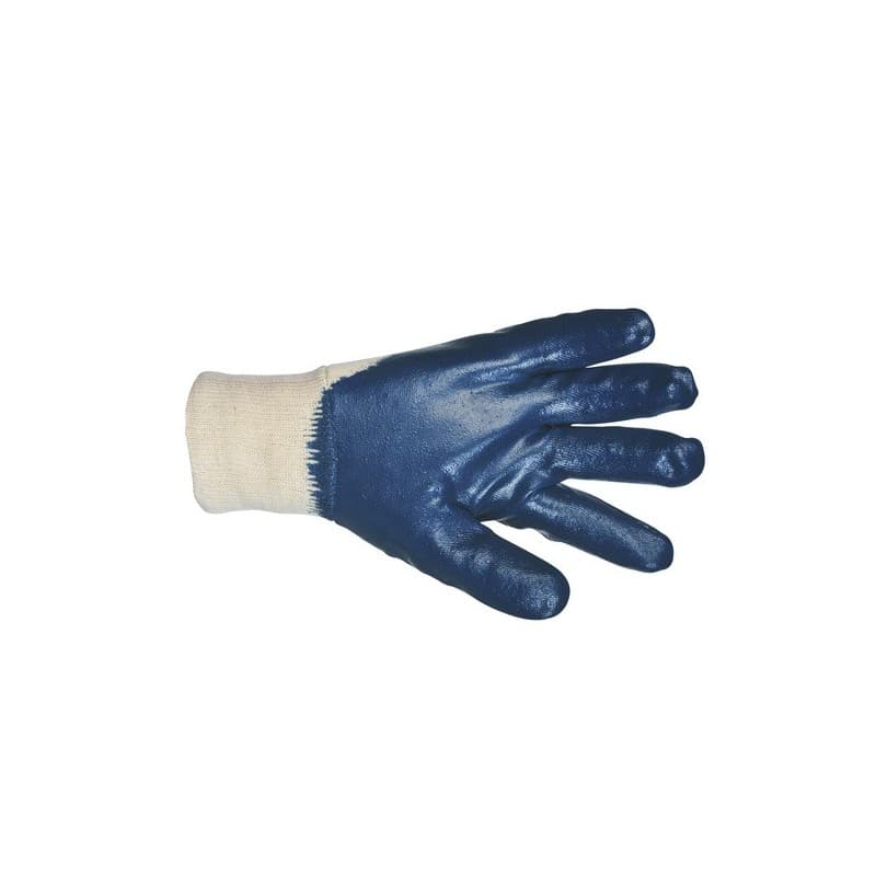 Gants coton enduit nitrile gants coton enduit nitrile t10 agressions mécaniques 10 oui coton, nitrile 1 sachet(s) de 10 paire(s) - singer freres