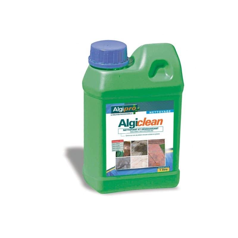 Nettoyants murs algiclean nettoyant et dégraissant algiclean 1 bidon(s) de 1 litre(s) 1 litre(s) nettoyant extérieur - algimouss