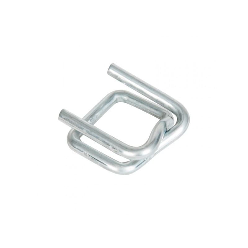 Accessoires de cerclage textile et pp boucles métal pour feuillard 16 mm 1 boîte(s) de 1000 pièce(s) - bba emballages