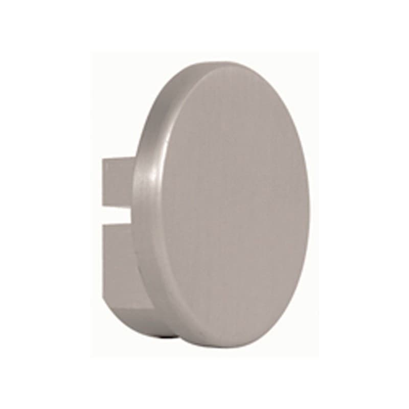 Embout rond aluminium anodisé argent embout rond aluminium anodisé argent 1 pièce(s) - duval