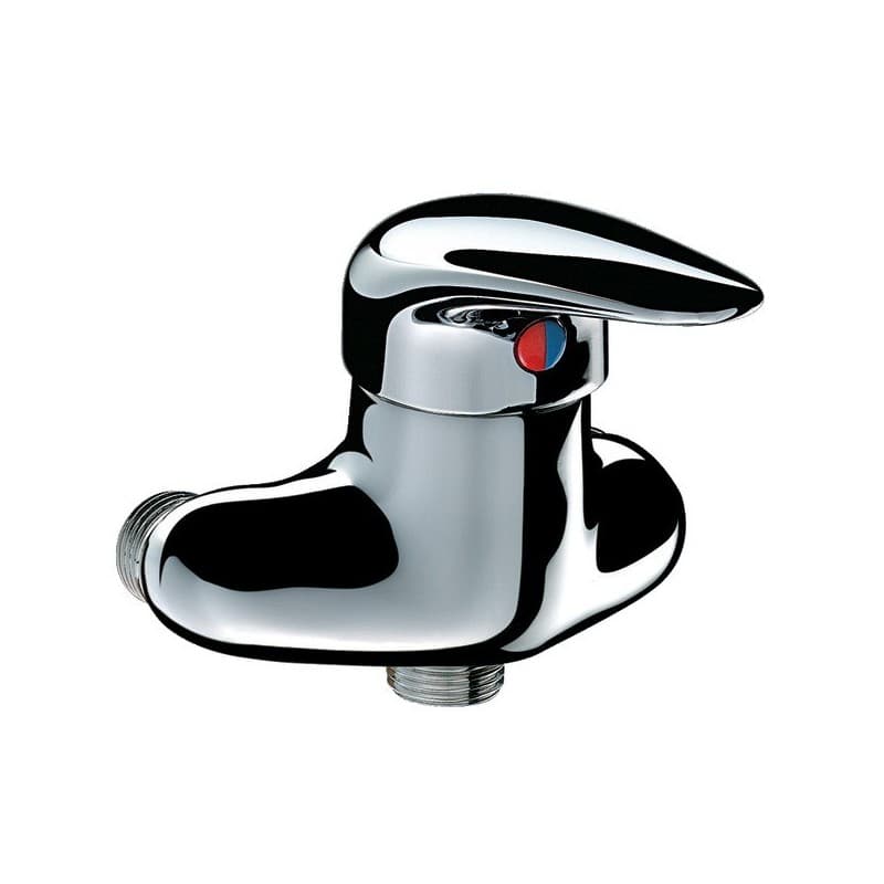 Mitigeurs universels douche mitigeur de douche 1/2" entraxe 60 à 80 mm. 1 pièce(s) laiton mitigeur chromé - delabie