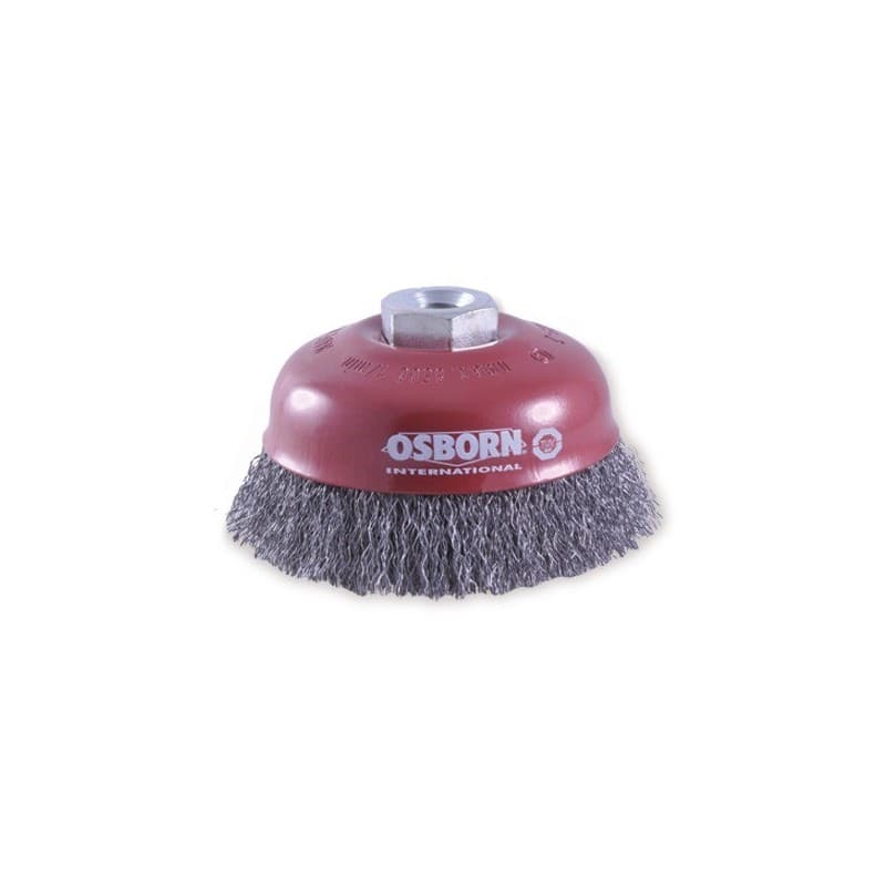 Brosses coupes brosse coupe ø60 m14 acier ondulé 0,30 (t.21) 1 pièce(s) acier 60 mm ondulé sans coupe - osborn