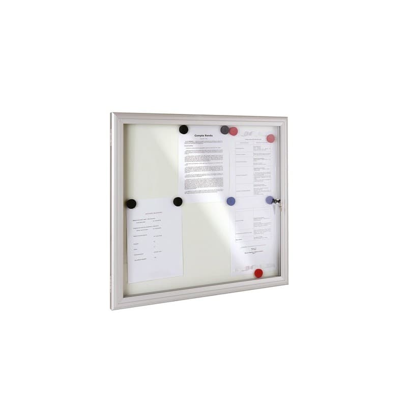 Vitrines d'affichage extérieur reverso vitrine réversible - 728 x 989 mm - capacité 9 x a4 1 pièce(s) - sata