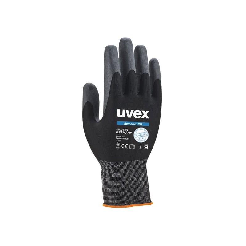 Gants aqua-polymère xtra grip phynomic gants phynomic xg t7 agressions mécaniques oui 7 lycra, nylon, polyamide 1 sachet(s) de 10 paire(s) - uvex heck