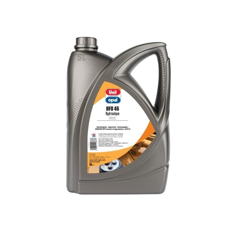 Huiles hydraulique hfo 46 huile hydraulique hfo 46 1 bidon(s) de 5 litre(s) - unil opal