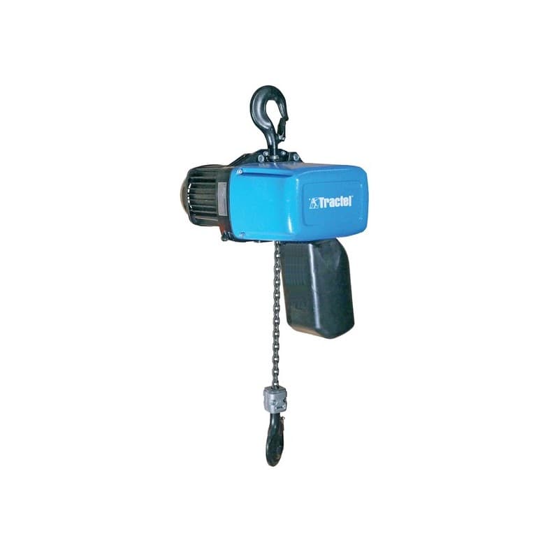 Palan électrique tt électrique 1 pièce(s) palan électrique tt 1000kg 8 m/min 3 m - tractel