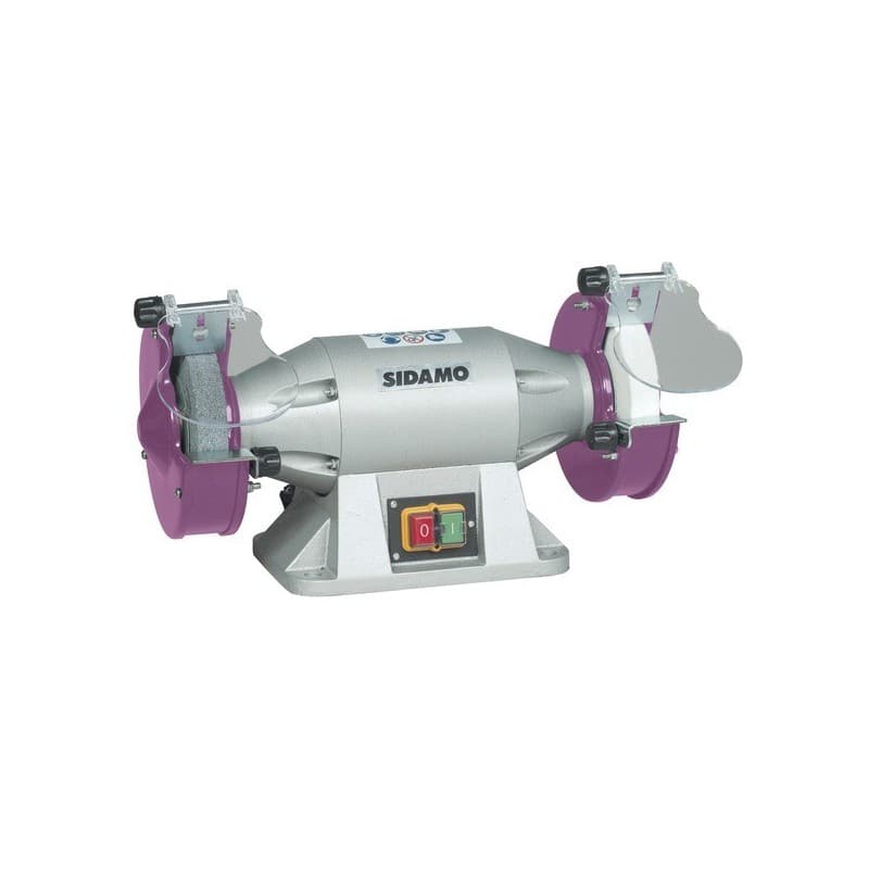 Touret à meuler tm 150 - 230 v - 0,52 kw monophasé 230v 15.5 kg 1 carton(s) de 1 pièce(s) touret à meuler tm 150 - 230 v - 0,52 kw 150 mm 520 w meule-