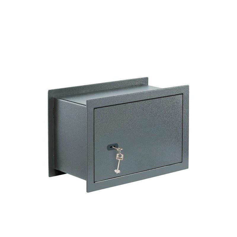 Coffres-forts muraux pure-safe 15.5 kg 1 pièce(s) coffre-fort mural à clé psw 130 k serrure à clé 445 mm 195 mm 16.5 litre(s) 313 mm - burg wachter