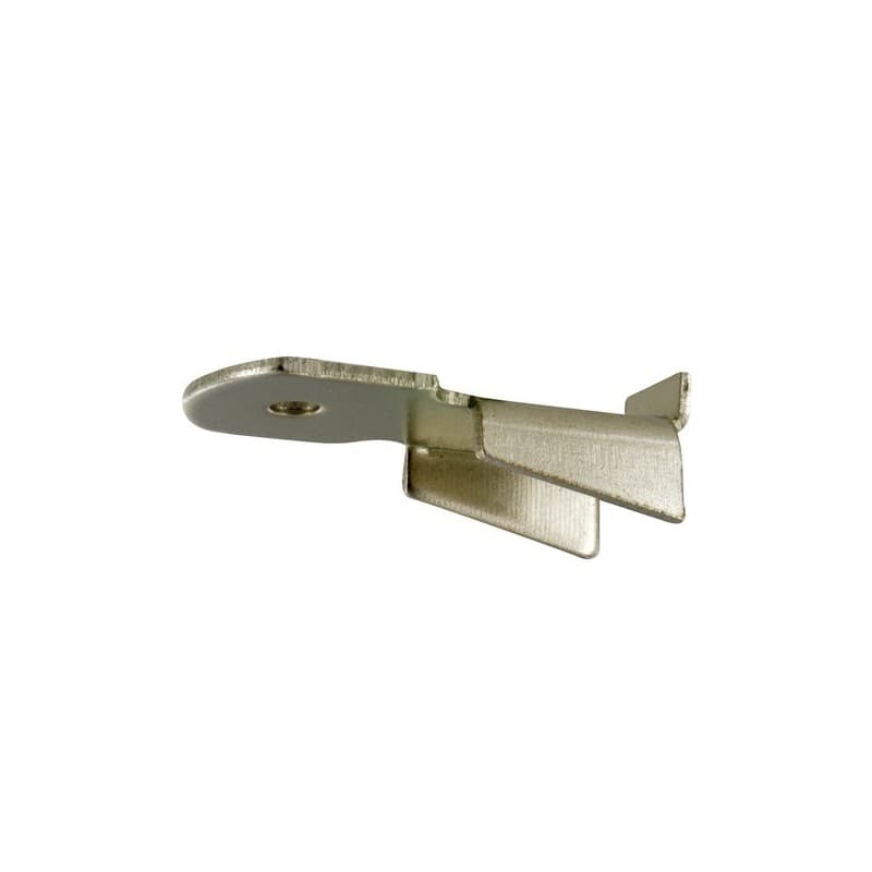 Taquet d'étagère 1 sachet(s) de 24 unité(s) taquet crémaillère 11/16 mm - acier nickelé - interges.com