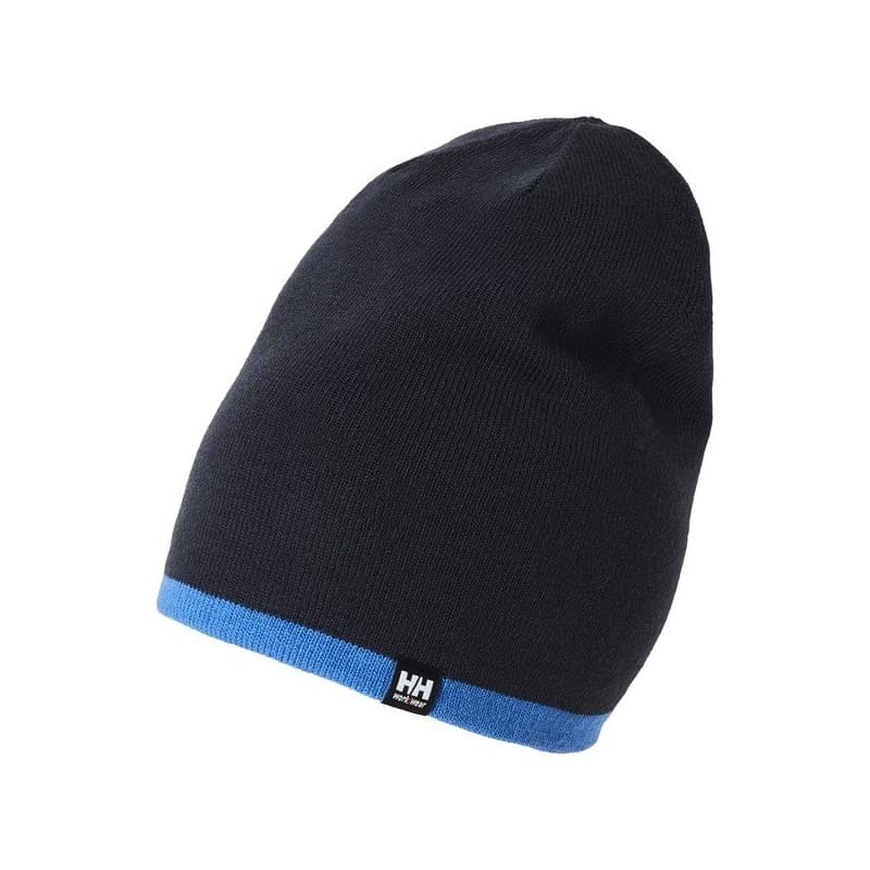 Bonnet manchester réversible 100 - 200 g bleu bonnet tu 0 1 pièce(s) polyamide / élasthanne , polyester recyclé bonnet beanie réversible marine/bleu -