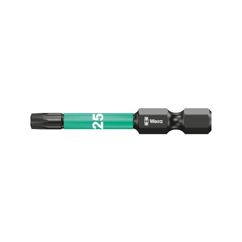 Embouts impaktor® torx® embouts impaktor long tx 25 x 50 mm 50 mm torx® t25 1 blister(s) de 1 pièce(s) - wera werkzeuge