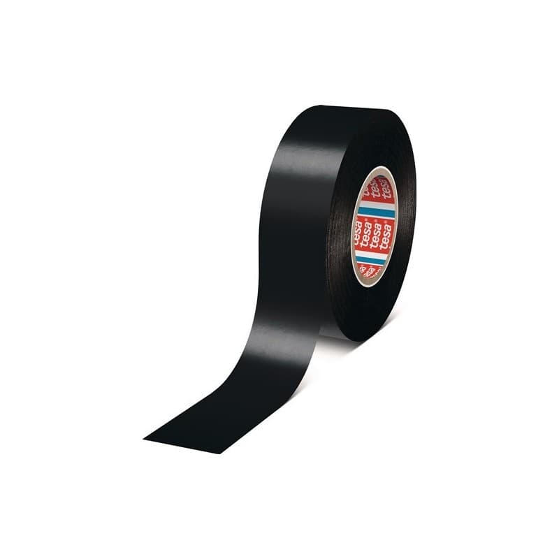 Lot ruban isolant tesaflex® 4163 tesa 1 carton(s) de 5 pièce(s) ruban isolant tesaflex 4163 noir l33m l30mm - tesa