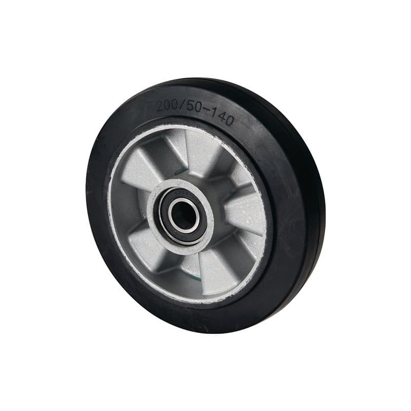 Volant caoutch.plein l.moyeu 55 mm l.roue 50 mm 1 pièce(s) volant caoutch.plein l.moyeu 55 mm l.roue 50 mm - nw