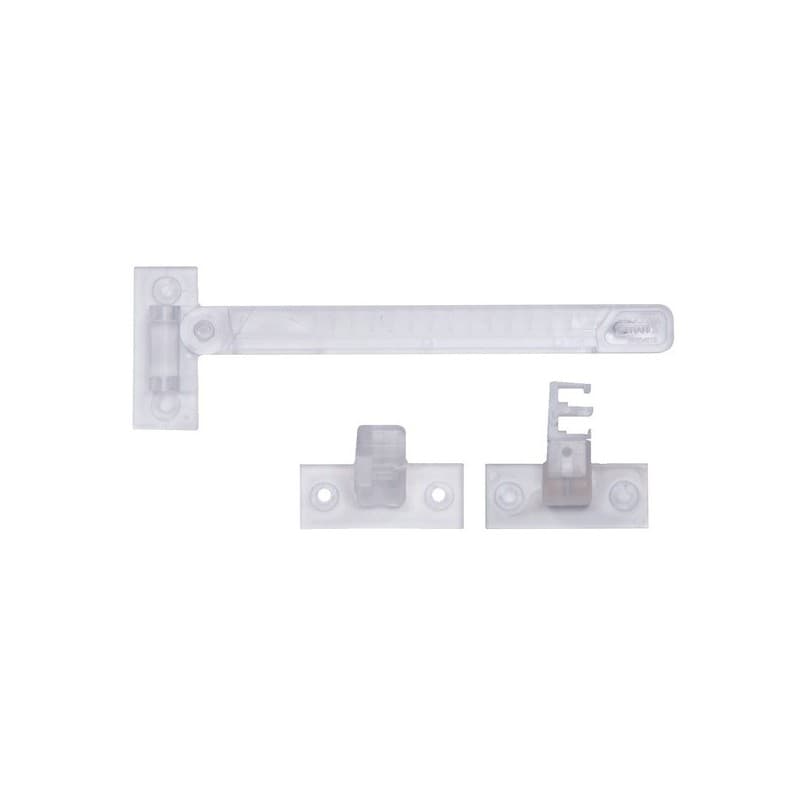Entrebâilleurs stickair 1 pièce(s) à vis entrebâilleur de fenêtre entrebâilleur de fenêtre stickair - translucide translucide - socona