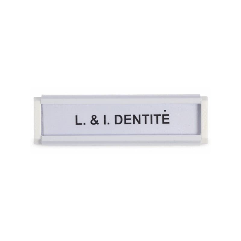 Porte-étiquette lir 1 pièce(s) porte-étiquette lir 93 x 26 mm - blanc - socona