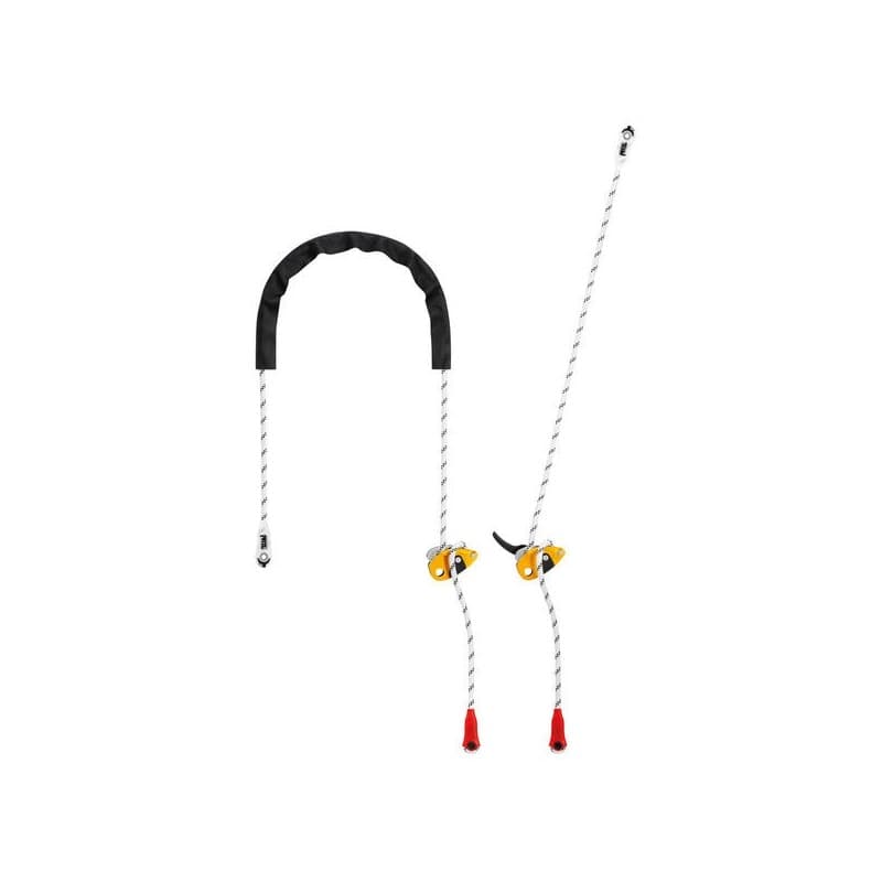 Longe grillon corde 1 pièce(s) 2.00 m blanc, jaune longe grillon 2m - petzl distribution