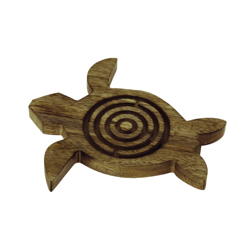 Jeu labyrinthe bois Tortue