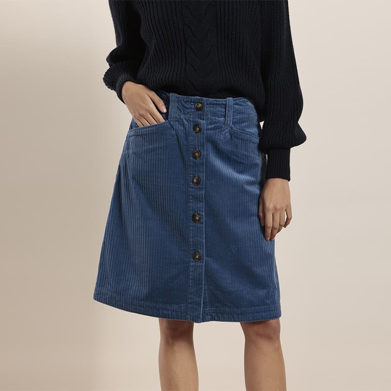 Jupe tweed MAT DE MISAINE Jaie 40 U214 Chardon