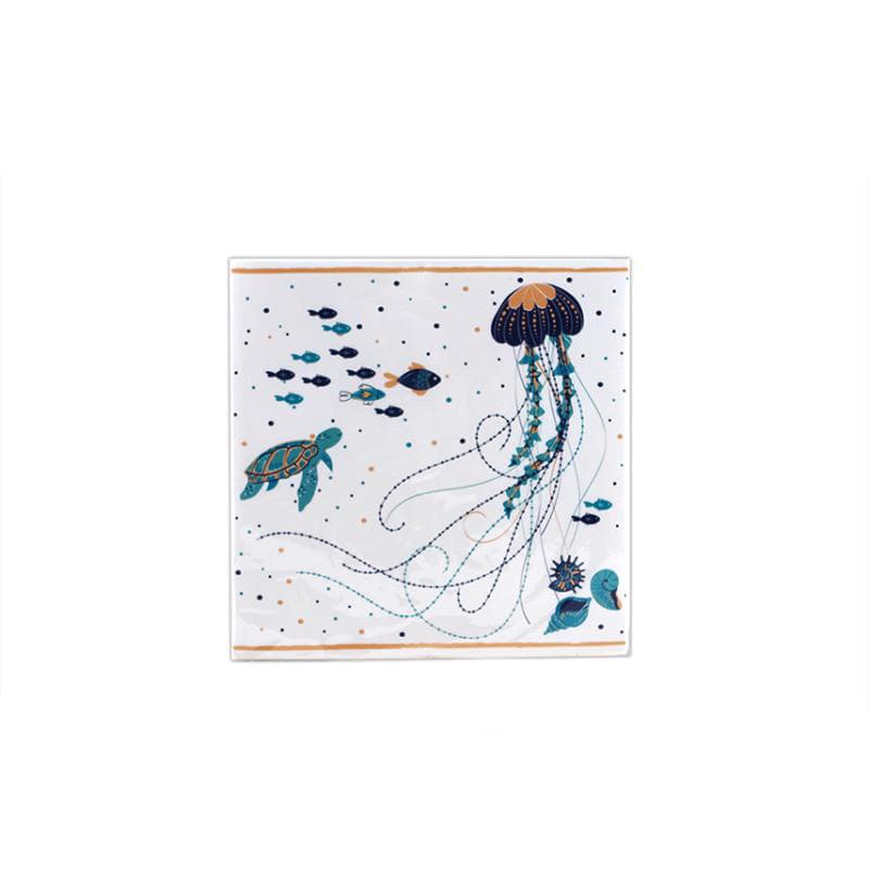 20 serviettes en papier collection "Physalia"