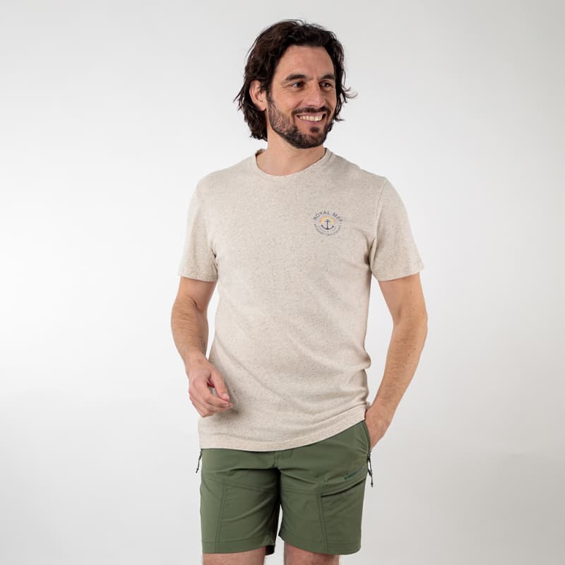 T-shirt ROYAL MER Eliott M Ecru
