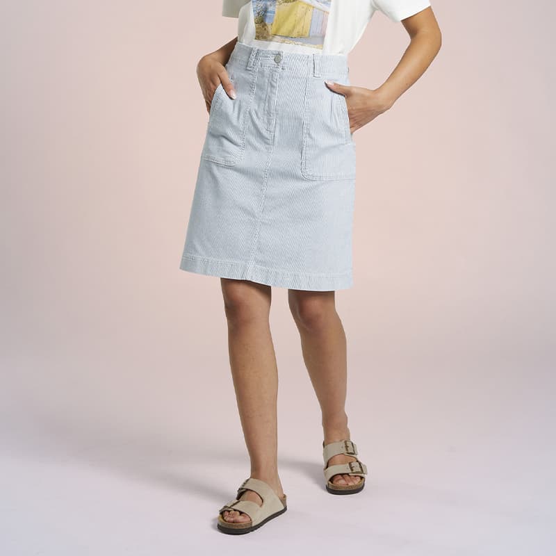 Jupe MAT DE MISAINE Jolie 11785 44 Ray23 Raye Navy