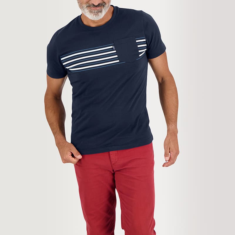 T-shirt TBS Amoritee S 612 Navy