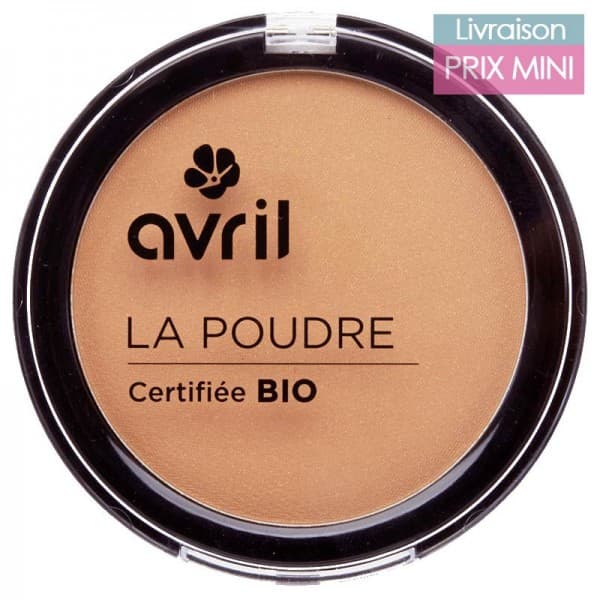 Poudre compacte bio - Avril Abricot
