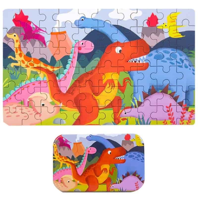 Dinosaur Jigsaw Puzzle For Kids