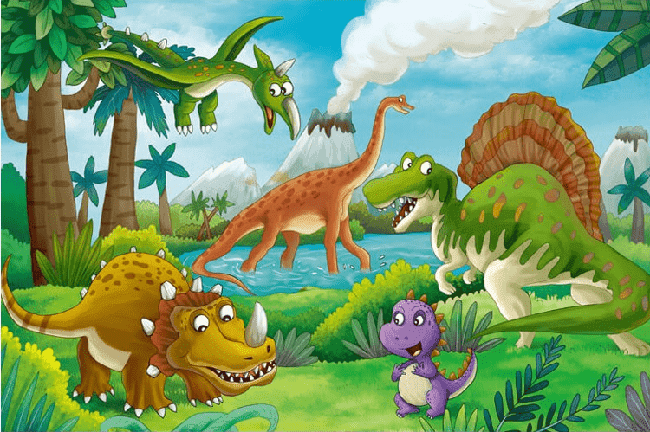 Large Dinosaur Puzzle