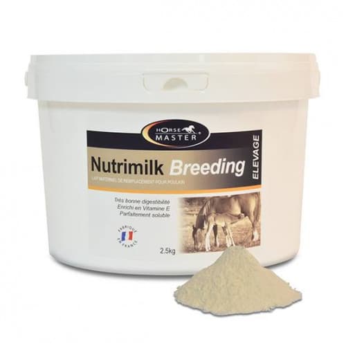 HorseMaster - Lait pour poulain orphelin - Nutrimilk Breeding - 2,5 kg -