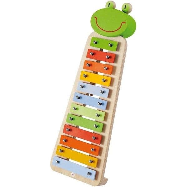 Jouets en Bois Xylophone Grenouille 12 tons métal Sevi 1831 - Jouet