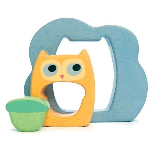 Puzzle en bois 3 pièces gigognes Hibou 'Owly' Le Toy Van® - Jouets e
