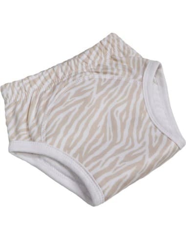 Culotte d'apprentissage de la propreté Zèbre beige 2 - 3 ans