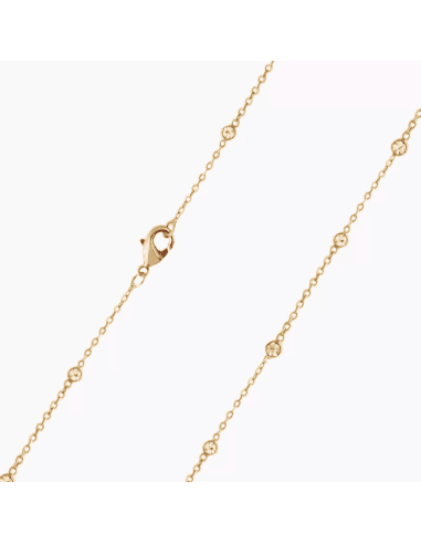 Chaine pour Bola Or Jaune ou Argent Cristal Or Jaune
